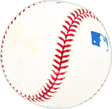 Dick Hughes Autographed Official MLB Baseball St. Louis Cardinals Beckett BAS QR #BM25684
