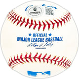 Bill Campbell Autographed Official MLB Baseball Boston Red Sox Beckett BAS QR #BM25685