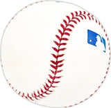 Gene Nelson Autographed Official MLB Baseball Oakland A's "89 WS Champs" Beckett BAS QR #BM25688
