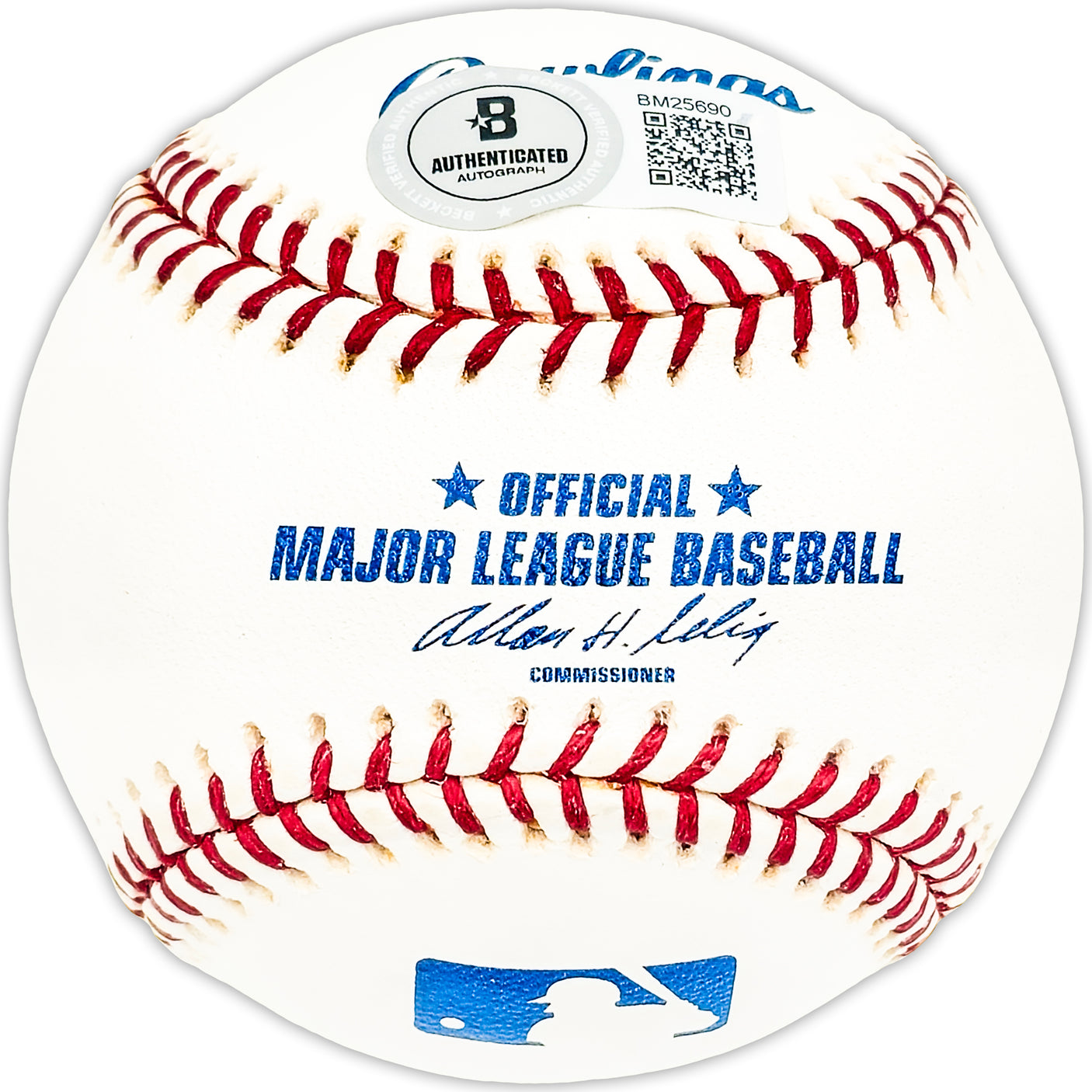 Doug Bair Autographed Official MLB Baseball Detroit Tigers, St. Louis Cardinals Beckett BAS QR #BM25690