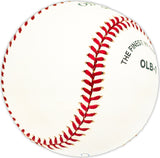 Joe Hauser Autographed Official League Baseball Baltimore Orioles, Oakland A's Beckett BAS QR #BM25691