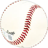 Dave "Davey" Williams Autographed Official NL Baseball New York Giants Beckett BAS QR #BM25693