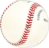 Dave "Davey" Williams Autographed Official NL Baseball New York Giants Beckett BAS QR #BM25693