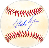Mike Ryan Autographed Official NL Baseball Boston Red Sox, Philadelphia Phillies Beckett BAS QR #BM25695