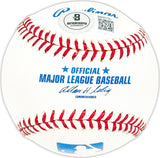 Gordy MacKenzie Autographed Official MLB Baseball KC A's "61 KC A's" Beckett BAS QR #BM25700