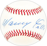 Manny Trillo Autographed Official NL Baseball Philadelphia Phillies, Chicago Cubs Beckett BAS QR #BM25713