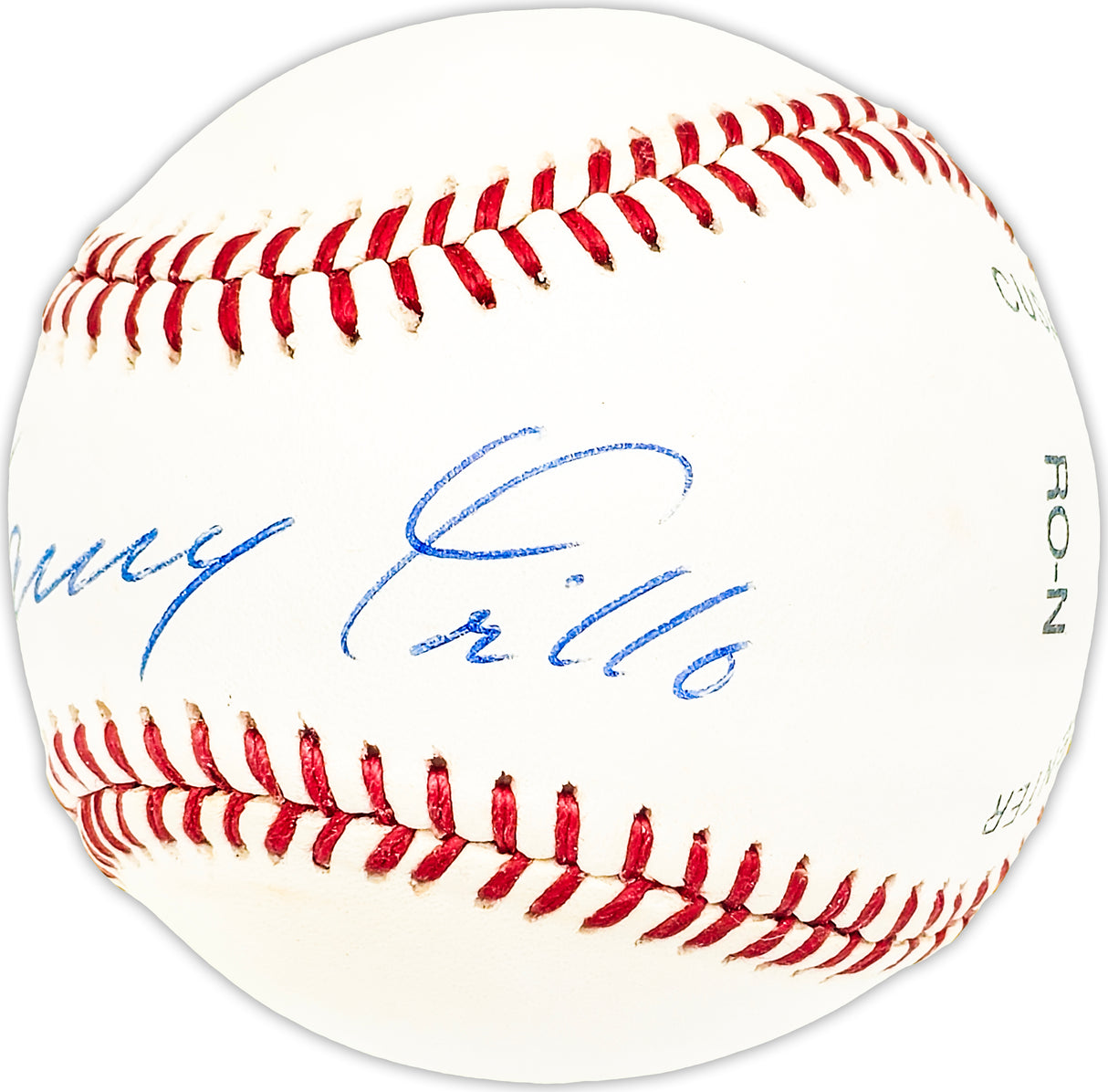 Manny Trillo Autographed Official NL Baseball Philadelphia Phillies, Chicago Cubs Beckett BAS QR #BM25713