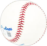 John "Zeke" Bella Autographed Official MLB Baseball New York Yankees Beckett BAS QR #BM25716