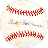 Dick Bokelmann Autographed Official NL Baseball St. Louis Cardinals Beckett BAS QR #BM25727