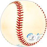 Milt Bolling Autographed Official AL Baseball Boston Red Sox, Detroit Tigers Beckett BAS QR #BM25732