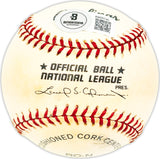 Leonard Coleman Autographed Official NL Baseball NL President Beckett BAS QR #BM25740