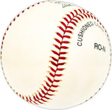 Art Mahan Autographed Official NL Baseball Philadelphia Phillies Beckett BAS QR #BM25743