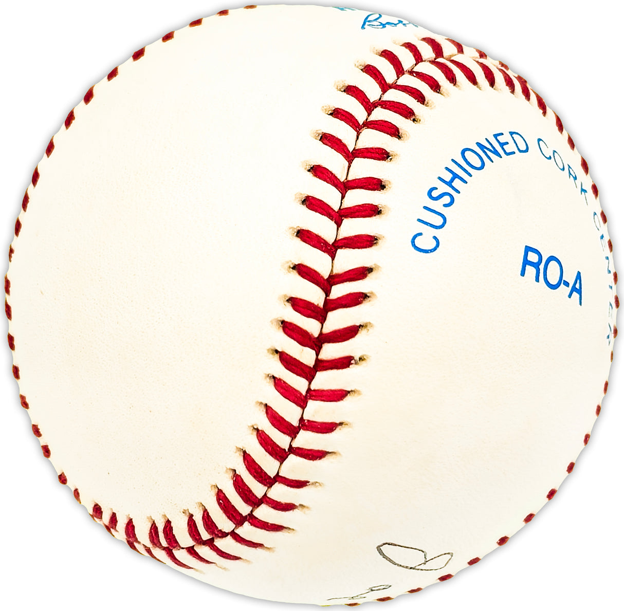 Joe Ostrowski Autographed Official AL Baseball Yankees, Browns Beckett BAS QR #BM25745