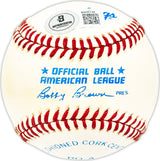 Harlond Clift Autographed Official AL Baseball St. Louis Browns Beckett BAS QR #BM25746