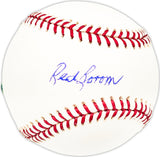Red Borom Autographed Official MLB Baseball Detroit Tigers Beckett BAS QR #BM25749