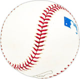 Jack Hamilton Autographed Official MLB Baseball New York Mets, Philadelphia Phillies Beckett BAS QR #BM25754