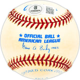 Bob Keegan Autographed Official AL Baseball Chicago White Sox "No Hitter 8-20-57" Beckett BAS QR #BM25759