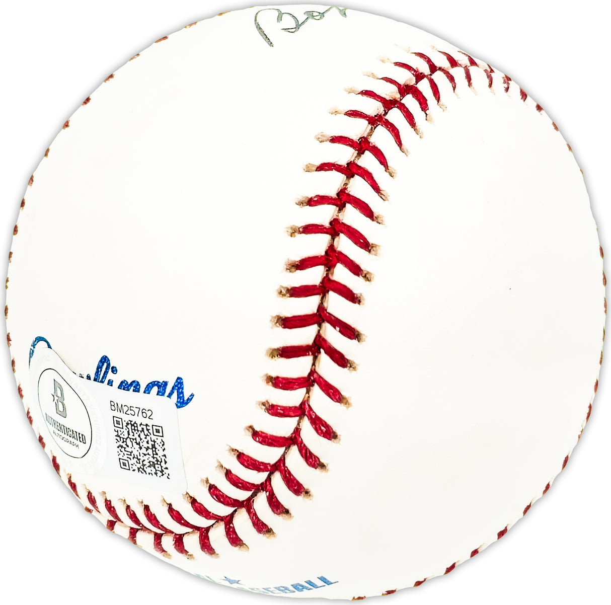 Bob Roselli Autographed Official MLB Baseball Chicago White Sox, Atlanta Braves Beckett BAS QR #BM25762