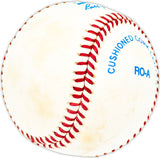 Dave Hillman Autographed Official AL Baseball Boston Red Sox, Chicago Cubs Beckett BAS QR #BM25784