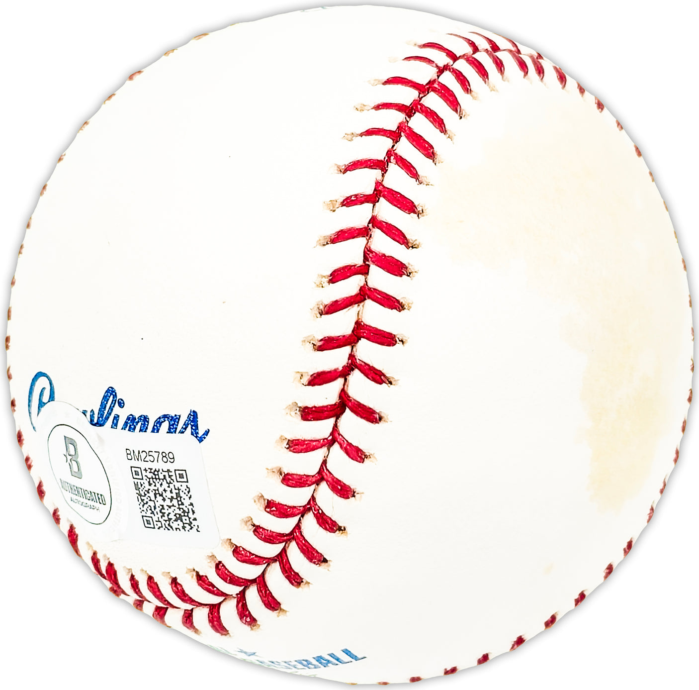 Bob "Hawk" Taylor Autographed Official MLB Baseball Milwaukee Braves "1957 Braves" Beckett BAS QR #BM25789