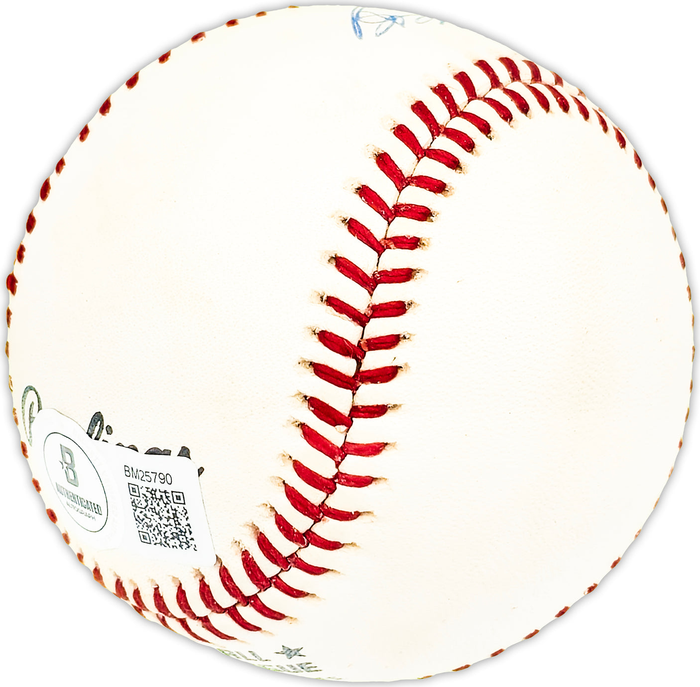 Bob Miller Autographed Official NL Baseball Cincinnati Reds, New York Mets Beckett BAS QR #BM25790