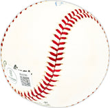 Bob Miller Autographed Official NL Baseball Cincinnati Reds, New York Mets Beckett BAS QR #BM25790