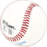 Bill Lefty Lefebvre Autographed Official Wilson Baseball Red Sox, Senators Beckett BAS QR #BM25806