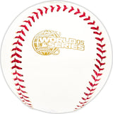 Brandon McCarthy Autographed Official 2005 World Series Logo MLB Baseball Chicago White Sox Beckett BAS QR #BM25807