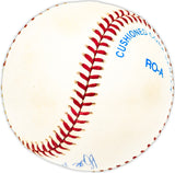 Hector Maestri Autographed Official AL Baseball Washington Senators Beckett BAS QR #BM25830