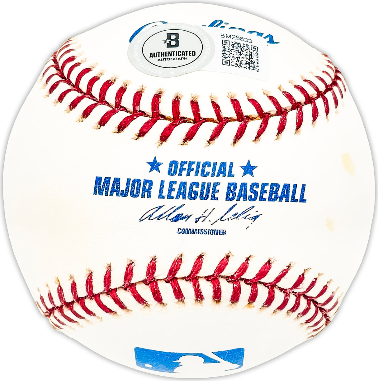 Harry MacPherson Autographed Official MLB Baseball Boston Braves Beckett BAS QR #BM25833