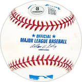Harry MacPherson Autographed Official MLB Baseball Boston Braves Beckett BAS QR #BM25833