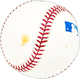 Harry MacPherson Autographed Official MLB Baseball Boston Braves Beckett BAS QR #BM25833
