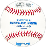 George Genovese Autographed Official MLB Baseball Washington Senators Beckett BAS QR #BM25835