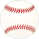 Tom Saffell Autographed Official NL Baseball Pirates, Philadelphia A's Beckett BAS QR #BM25842