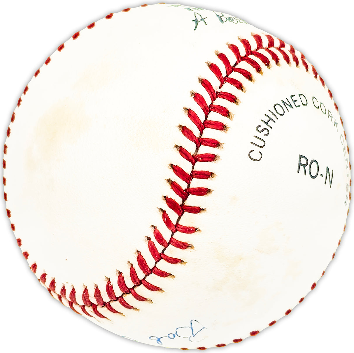 Bob Buhl Autographed Official NL Baseball Milwaukee Braves Beckett BAS QR #BM25850