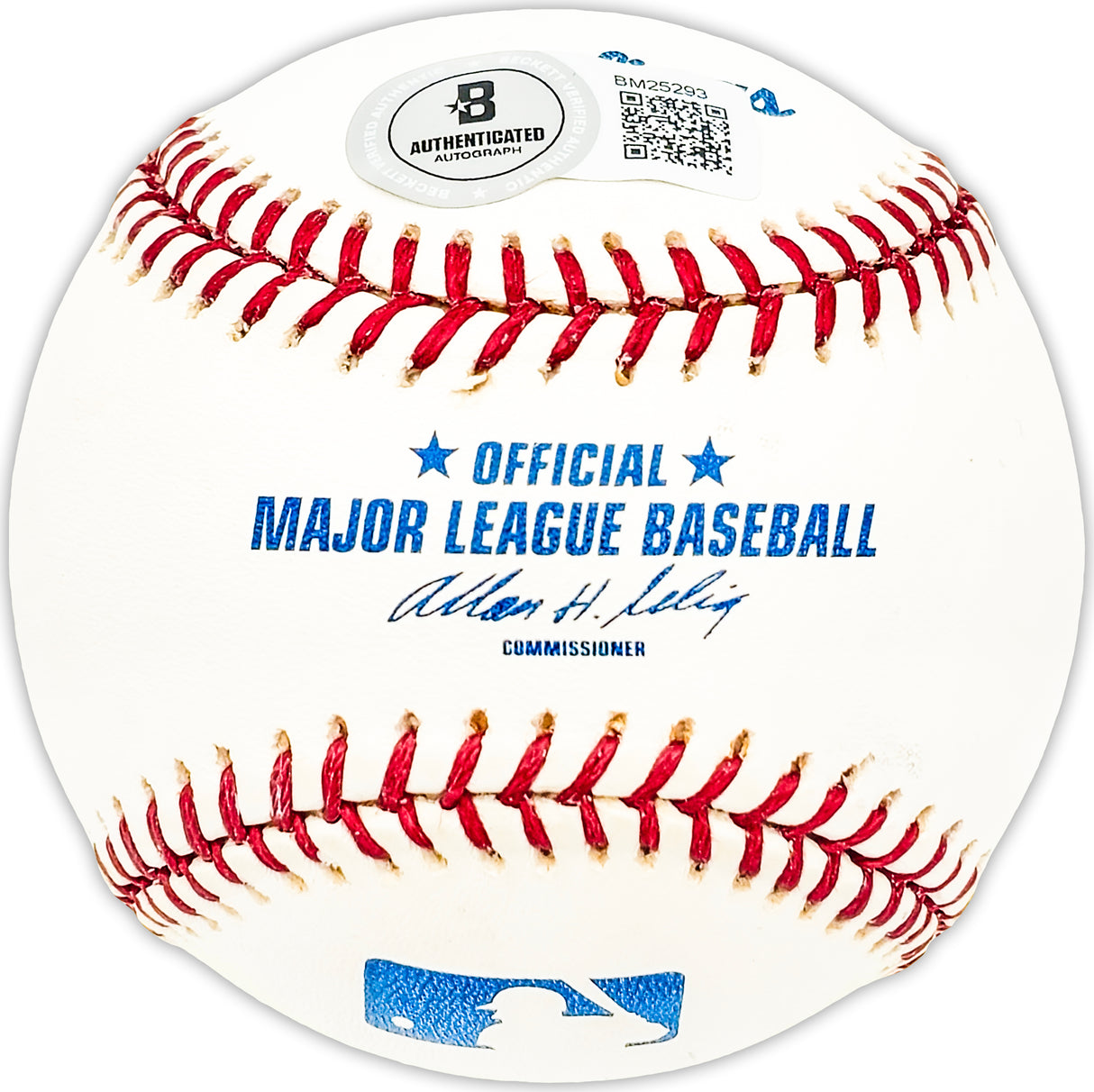 Fred "Fuzz" Richards Autographed Official MLB Baseball Chicago Cubs Beckett BAS QR #BM25293