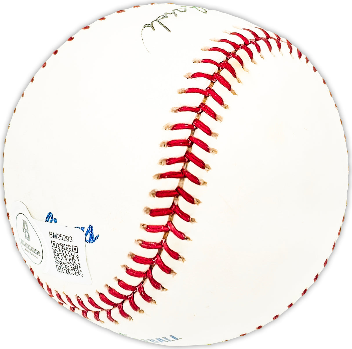 Fred "Fuzz" Richards Autographed Official MLB Baseball Chicago Cubs Beckett BAS QR #BM25293