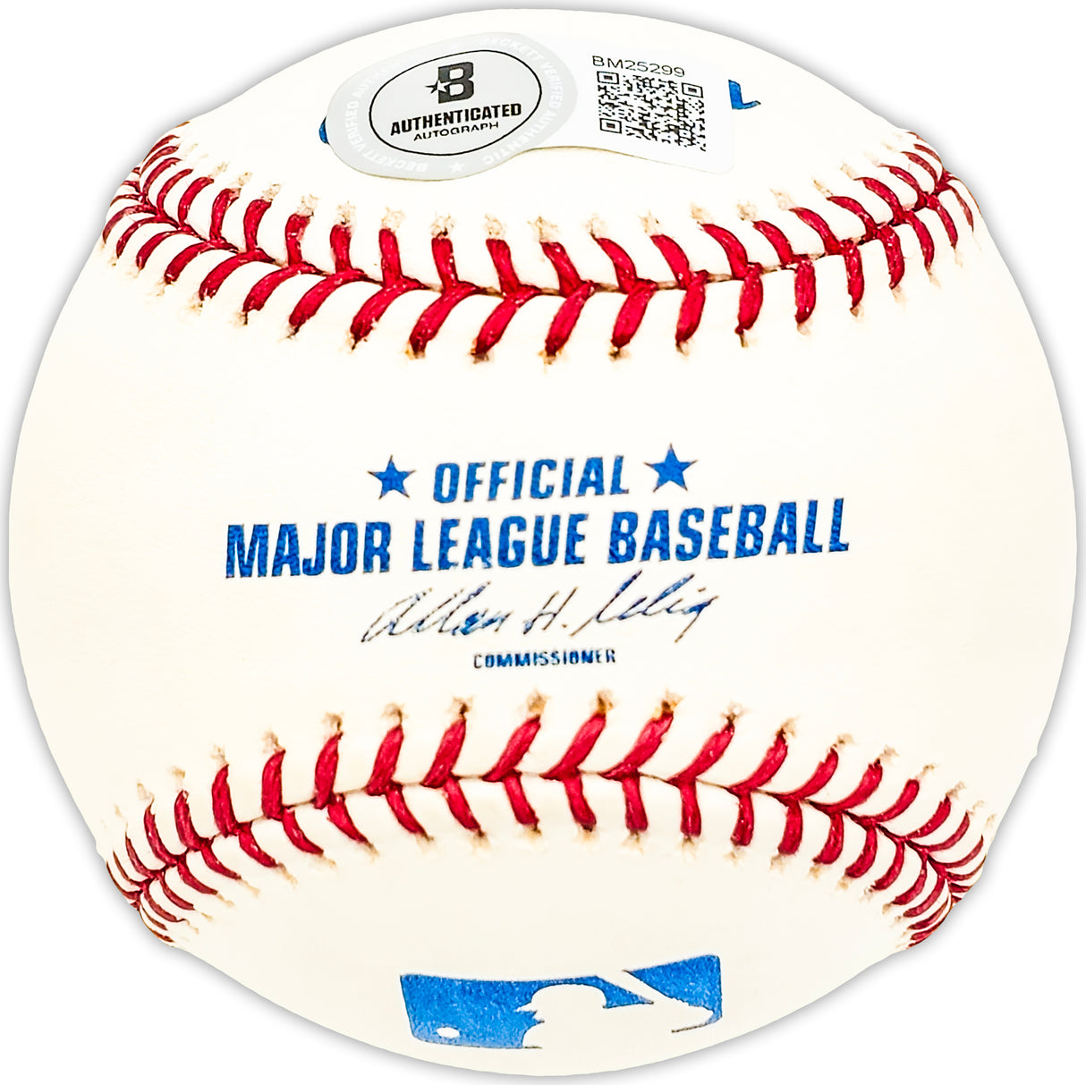 Chris Coghlan Autographed Official MLB Baseball Chicago Cubs Beckett BAS QR #BM25299