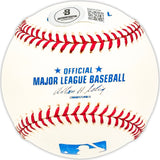 Chris Coghlan Autographed Official MLB Baseball Chicago Cubs Beckett BAS QR #BM25299