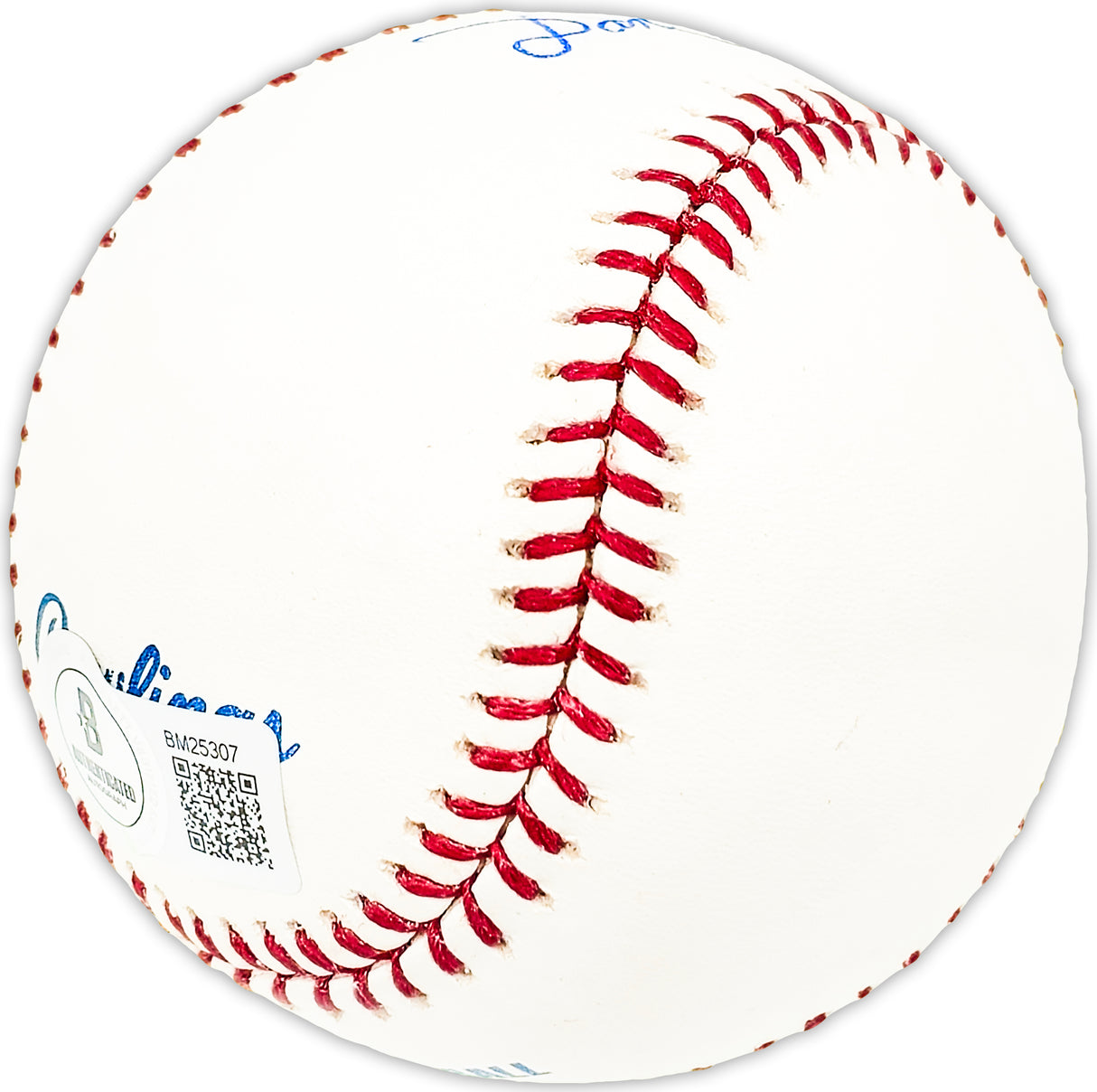 Dan Porter Autographed Official MLB Baseball Washington Senators Beckett BAS QR #BM25307