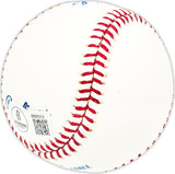 Pete Lovrich Autographed Official MLB Baseball KC A's Beckett BAS QR #BM25312