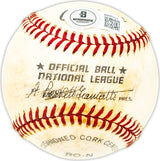 Al Campanis Autographed Official NL Baseball Brooklyn Dodgers Beckett BAS QR #BM25334