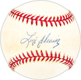 Luis Alcaraz Autographed Official NL Baseball Los Angeles Dodgers, Kansas City Royals Beckett BAS QR #BM25340
