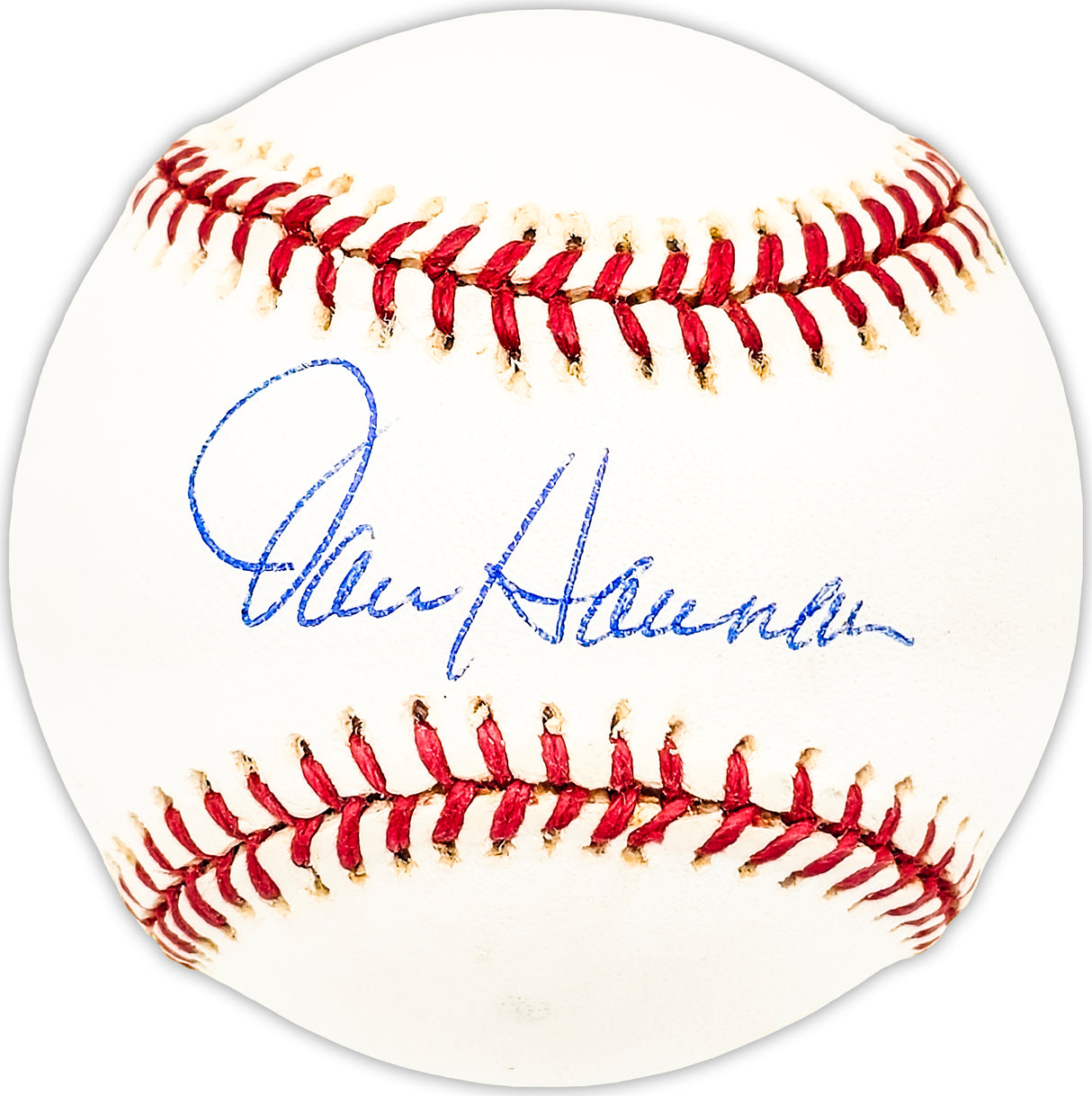 Jim Hannan Autographed Official League Baseball Washington Senators Beckett BAS QR #BM25354