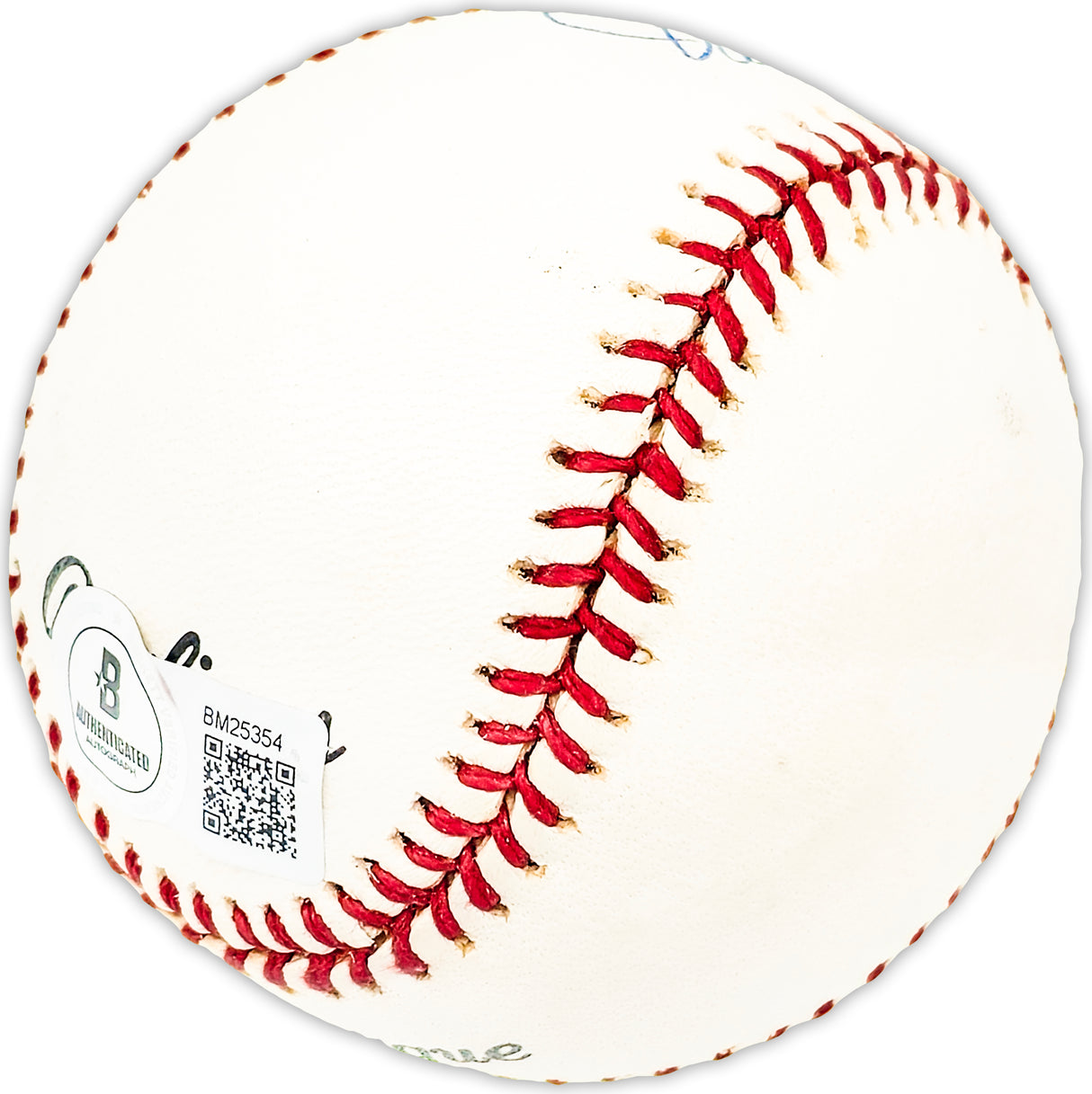 Jim Hannan Autographed Official League Baseball Washington Senators Beckett BAS QR #BM25354