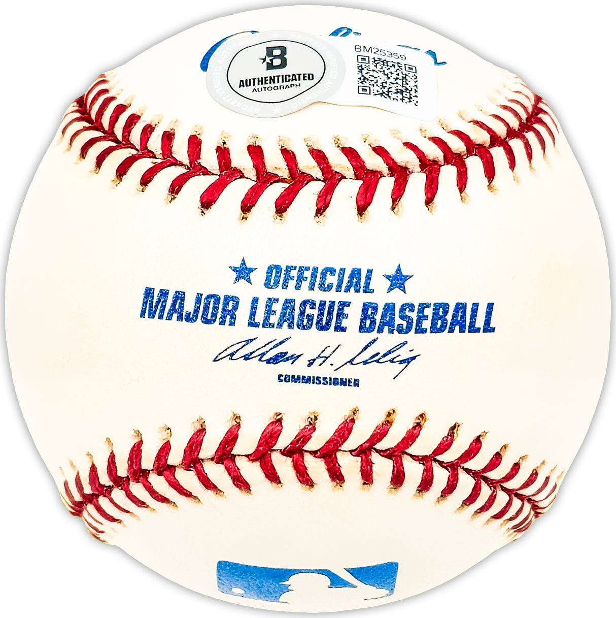 Billy Hoeft Autographed Official MLB Baseball Detroit Tigers "52-59" Beckett BAS QR #BM25359