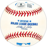 Billy Hoeft Autographed Official MLB Baseball Detroit Tigers "52-59" Beckett BAS QR #BM25359