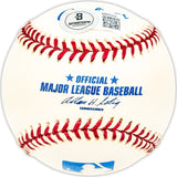 Billy Hoeft Autographed Official MLB Baseball Detroit Tigers "52-59" Beckett BAS QR #BM25359