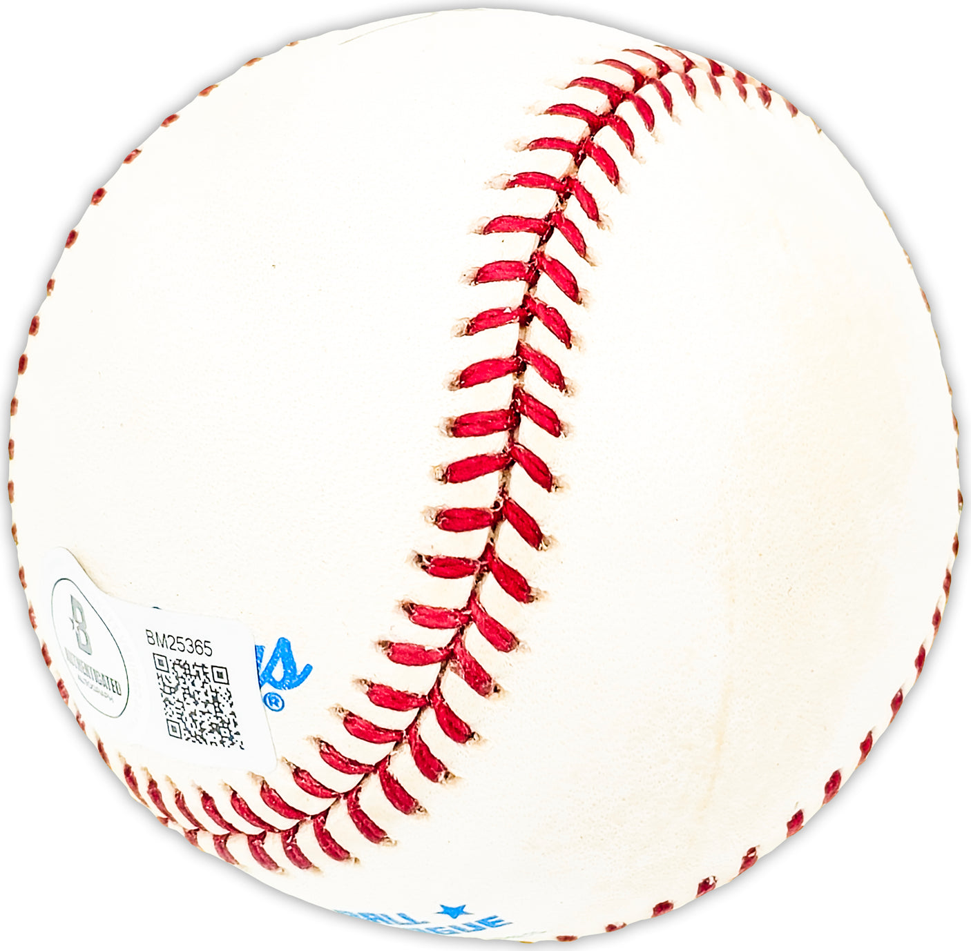 Jake Striker Autographed Official AL Baseball Cleveland Indians, Chicago White Sox Beckett BAS QR #BM25365