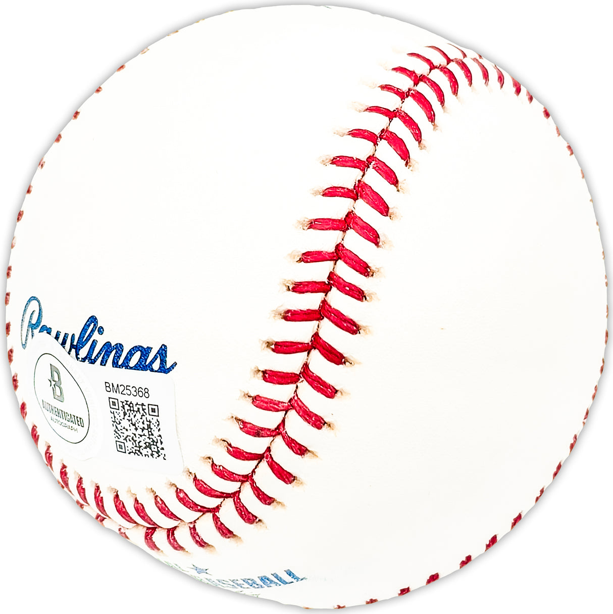 Bob Will Autographed Official MLB Baseball Chicago Cubs "1957-63" Beckett BAS QR #BM25368